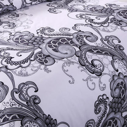 3D European Flowers bedding sets printed Bohemia duvet cover set with Pillowcase-Bedding Set-6teenth Outlet-US Twin-Vibe Cosy™