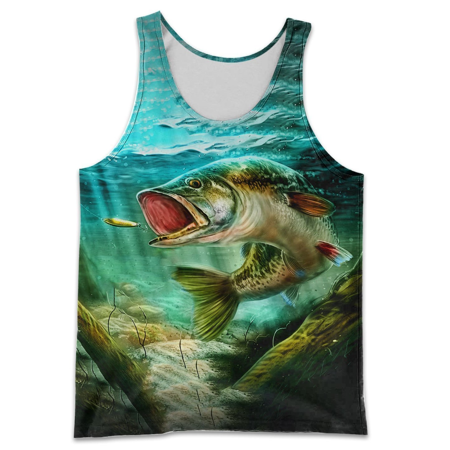 3D All Over Printed Fishing Shirts and Shorts-Apparel-HP Arts-Tank Top-S-Vibe Cosy™
