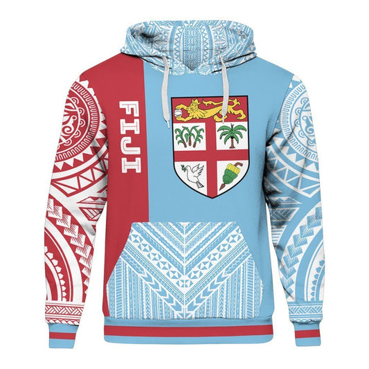 Fiji Hoodie - Polynesian Special Style BN10-Apparel-Khanh Arts-Hoodie-S-Vibe Cosy™