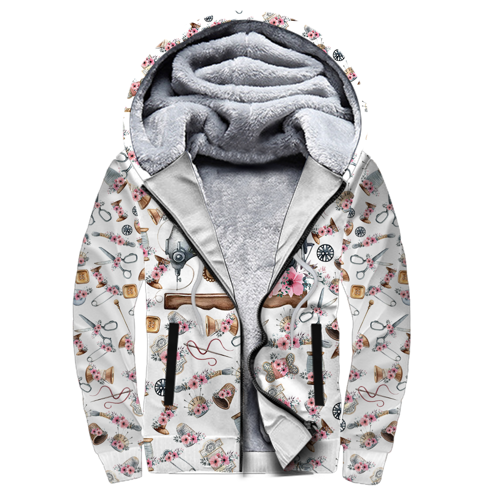Sewing 3d hoodie shirt for men and women HG HAC180302-Apparel-HG-Fleecezip hoodie-S-Vibe Cosy™