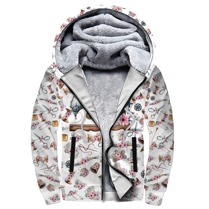 Sewing 3d hoodie shirt for men and women HG HAC180302-Apparel-HG-Fleecezip hoodie-S-Vibe Cosy™