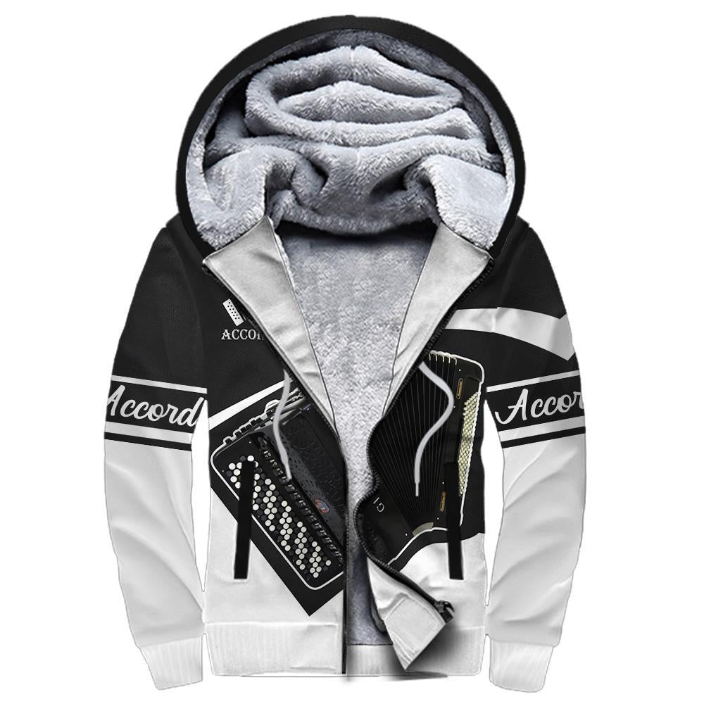 Accordion music 3d hoodie shirt for men and women HG HAC090101-Apparel-HG-Fleecezip hoodie-S-Vibe Cosy™