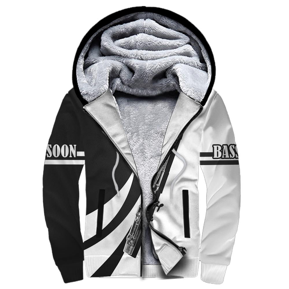 Bassoon music 3d hoodie shirt for men and women HG HAC24121-Apparel-HG-Fleecezip hoodie-S-Vibe Cosy™