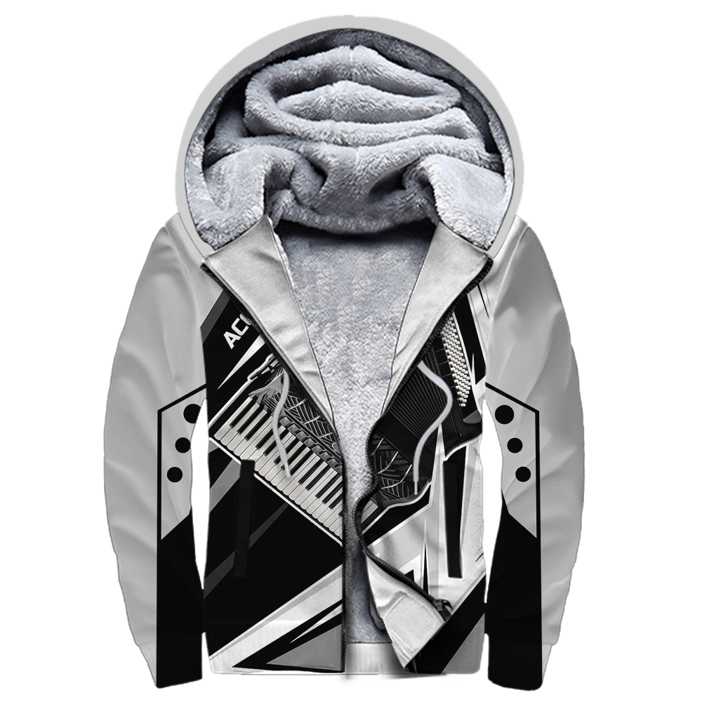 Accordion music 3d hoodie shirt for men and women HG HAC040201-Apparel-HG-Fleecezip hoodie-S-Vibe Cosy™