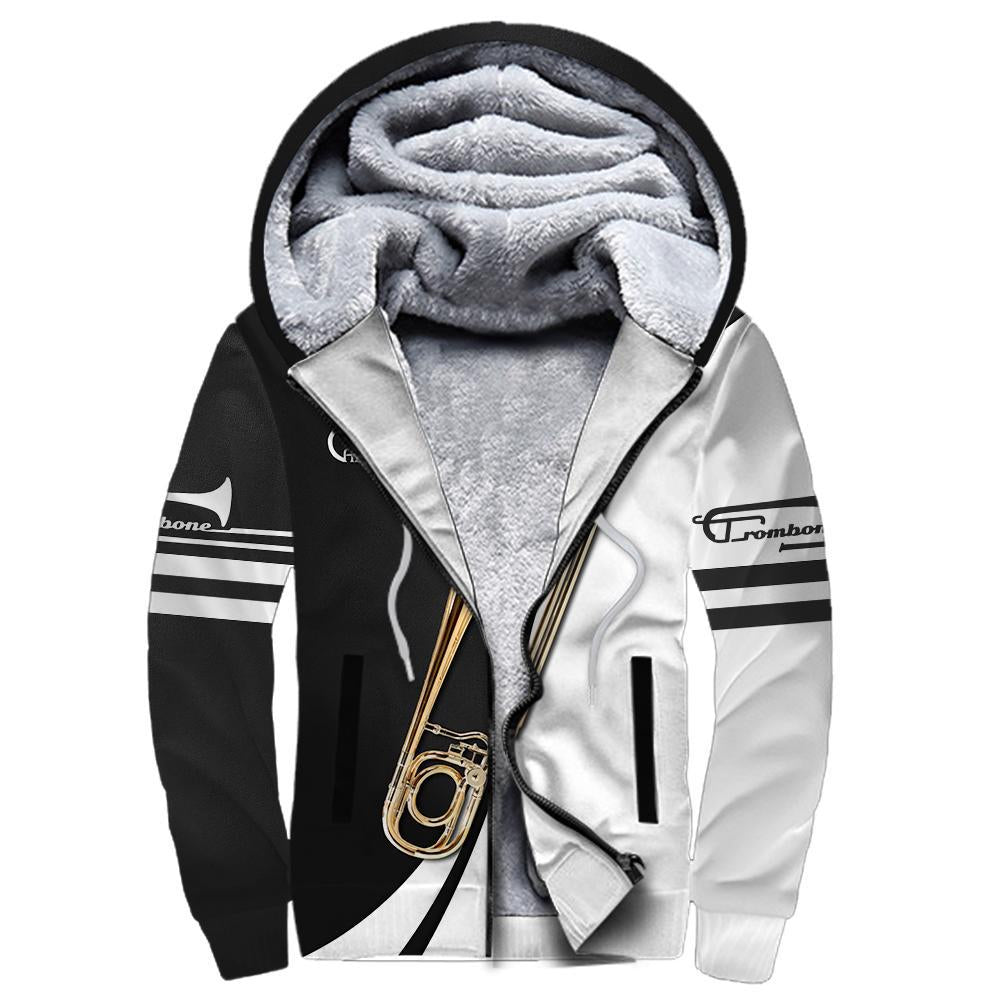 Alto trombone music 3d hoodie shirt for men and women HG HAC101206-Apparel-HG-Fleecezip hoodie-S-Vibe Cosy™