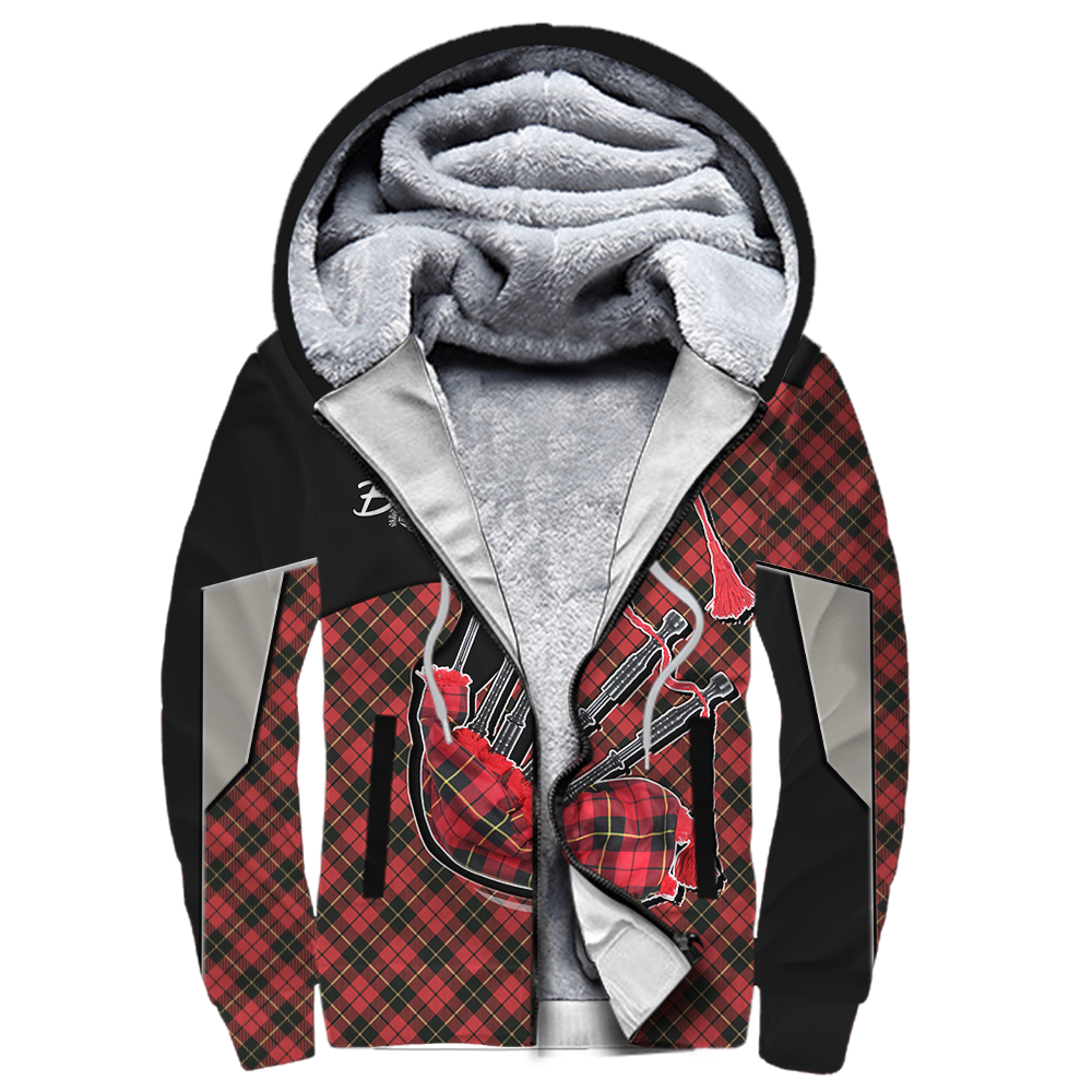 Bagpipes music 3d hoodie shirt for men and women HG HAC290201-Apparel-HG-Fleecezip hoodie-S-Vibe Cosy™
