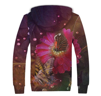 Butterfly Sweet Garden 3D Winter Clothes TR111101-Apparel-NNK-Hoodie-S-Vibe Cosy™