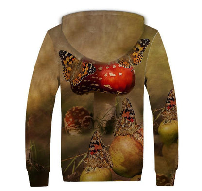 Butterfly Sweet Garden 3D Winter Clothes TR091105-Apparel-NNK-Hoodie-S-Vibe Cosy™
