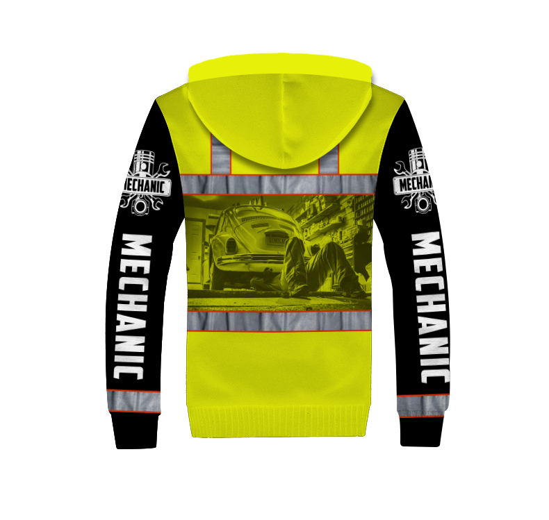 Mechanic 3D All Over Printed Hoodie For Men and Women JJW10102004