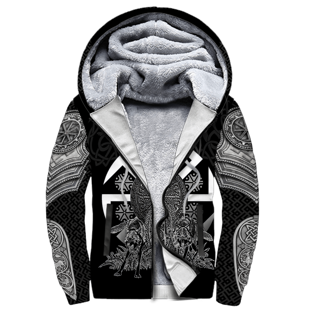 Tribal Wolf Tattoo Slavic Unisex Shirts AM102082ST