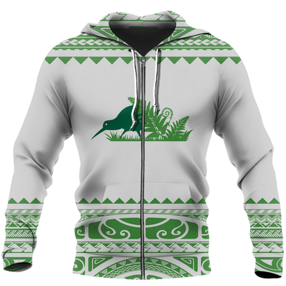 Save the Kiwi ZipHoodie HC2401-Apparel-Huyencass-Zipped Hoodie-S-Vibe Cosy™