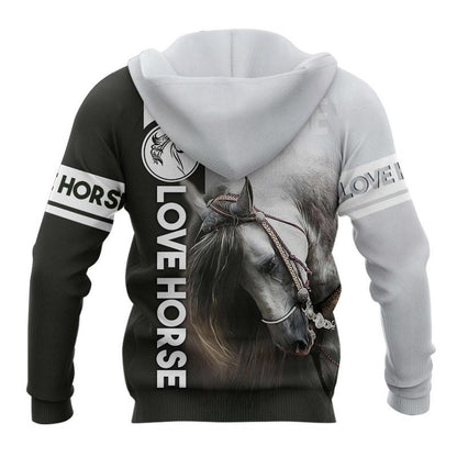 Love Horse 3D All Over Printed Shirts For Men And Women TN