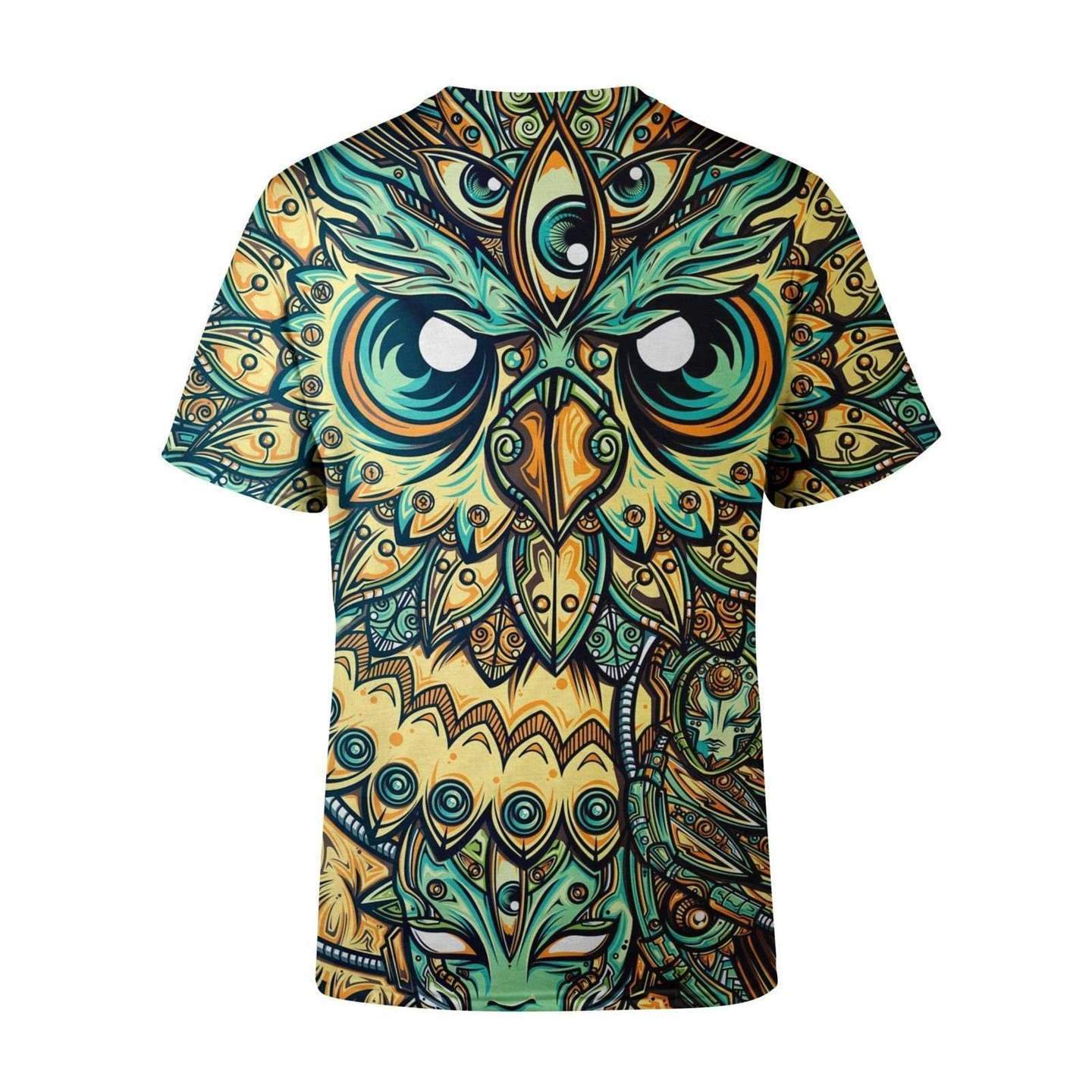 God Owl of Dreams Zip-Up Hoodie HC1404-Apparel-Huyencass-Hoodie-S-Vibe Cosy™