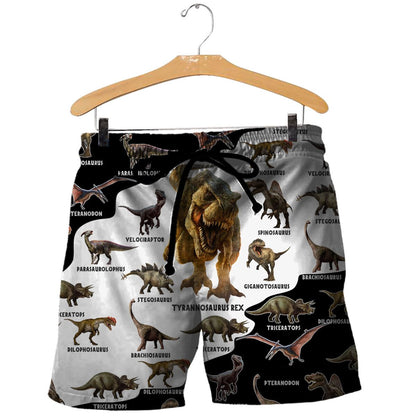 Dinosaur World 3D all over printed shirts