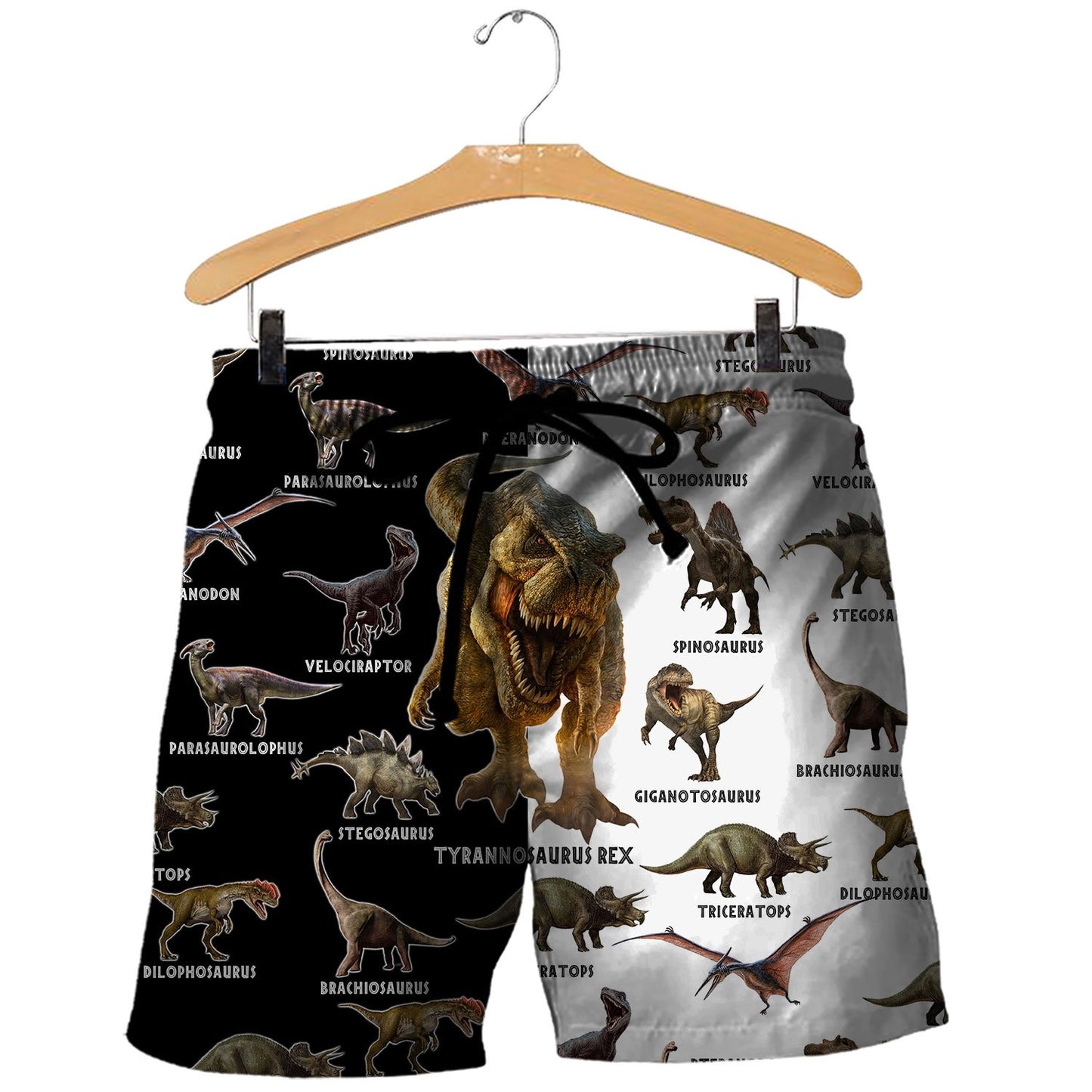 Dinosaur 3d hoodie shirt for men and women HG32107-Apparel-HG-Shorts-S-Vibe Cosy™