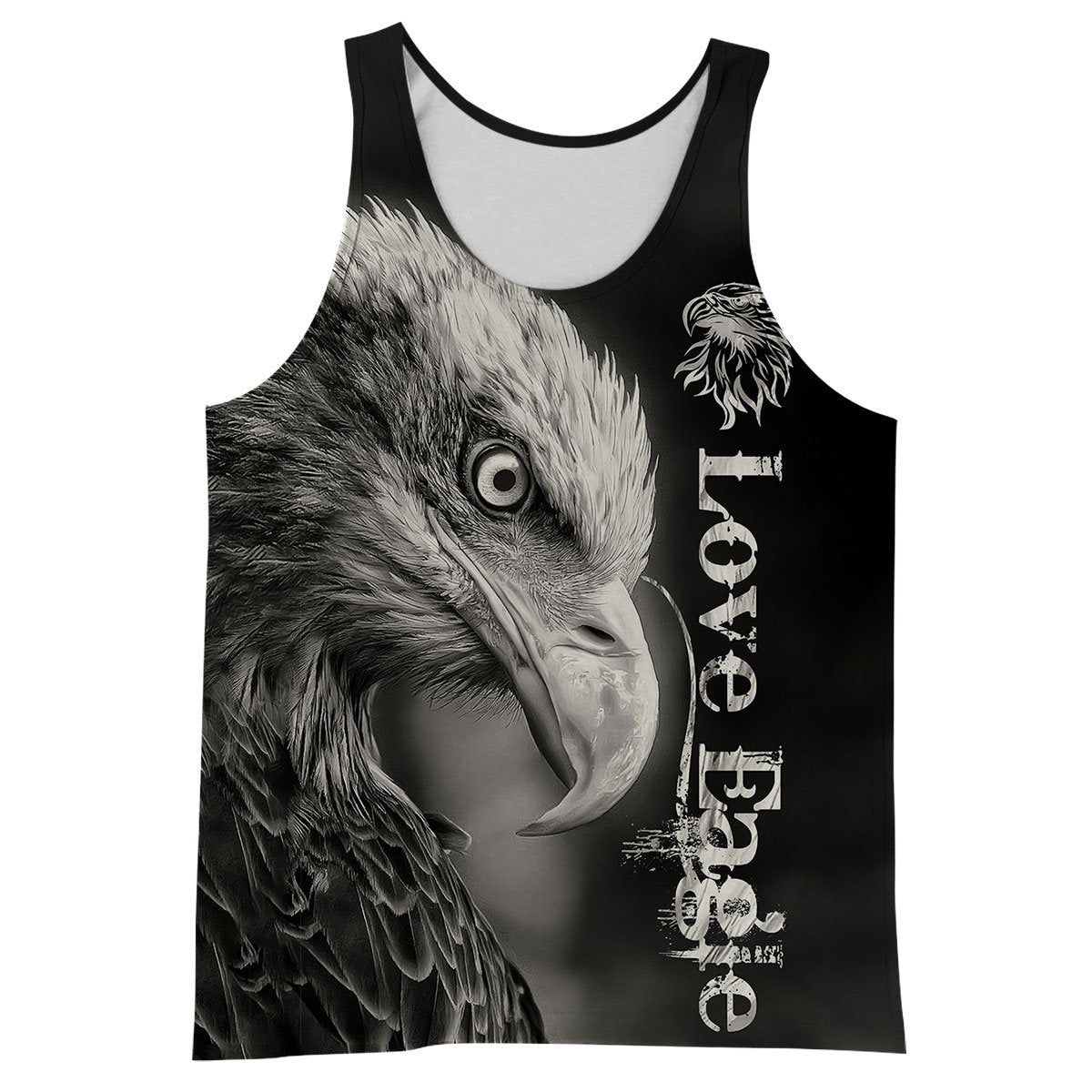 Love Eagle 3D All Over Printed Shirts For Men & Women TA160501-Apparel-TA-Tank Top-S-Vibe Cosy™