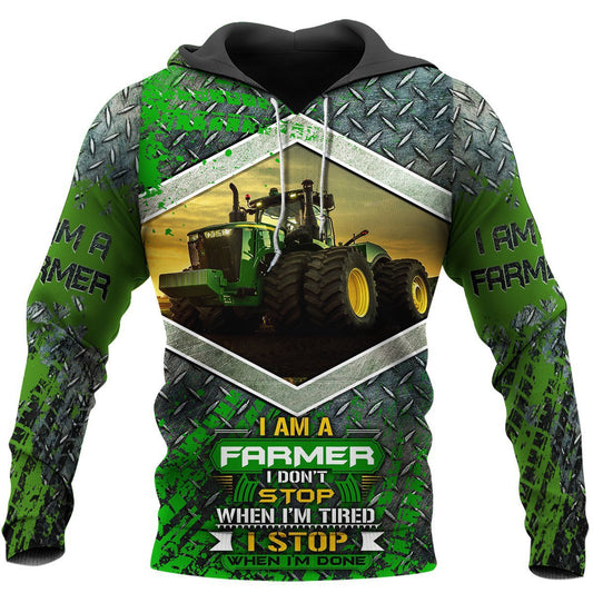Farmer 3D All Over Printed Shirts for Men and Women TT0098-Apparel-TT-Hoodie-S-Vibe Cosy™
