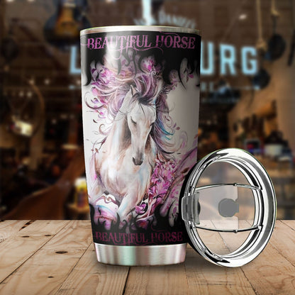 Beautiful Horse Stainless Steel Tumbler TA032603-TA-Vibe Cosy™