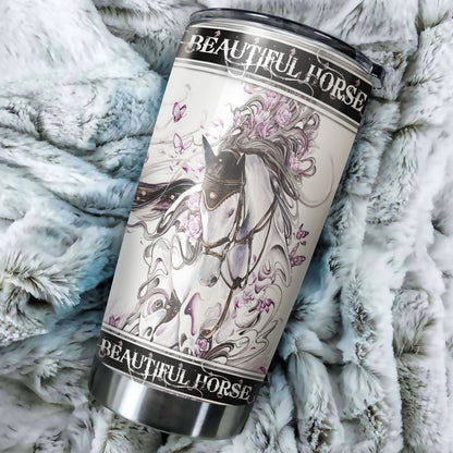 Beautiful Horse Stainless Steel Tumbler TA032602-TA-Vibe Cosy™