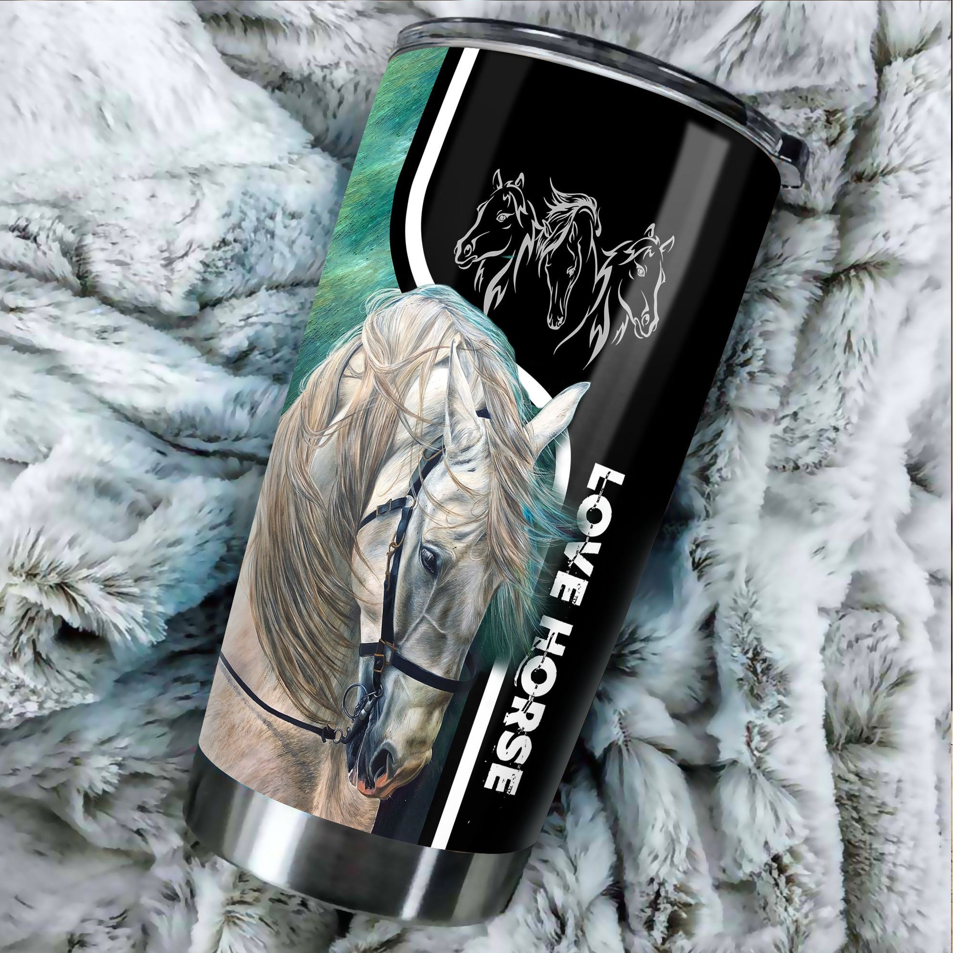 Love Horse Stainless Steel Tumbler TA032604-TA-Vibe Cosy™