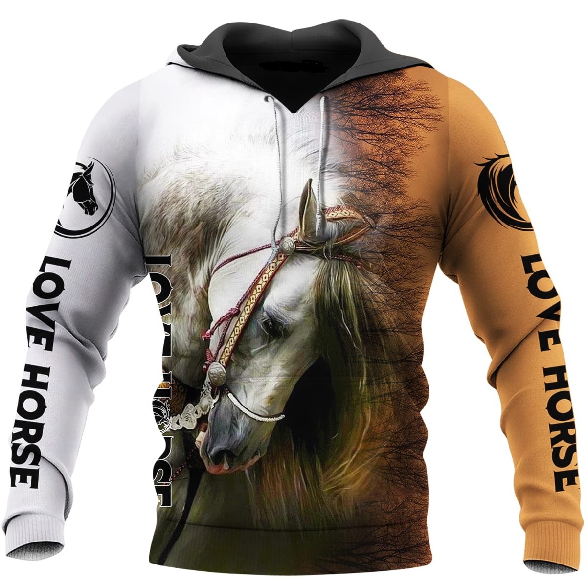 Premium Love Horse 3D All Over Printed Unisex Shirts