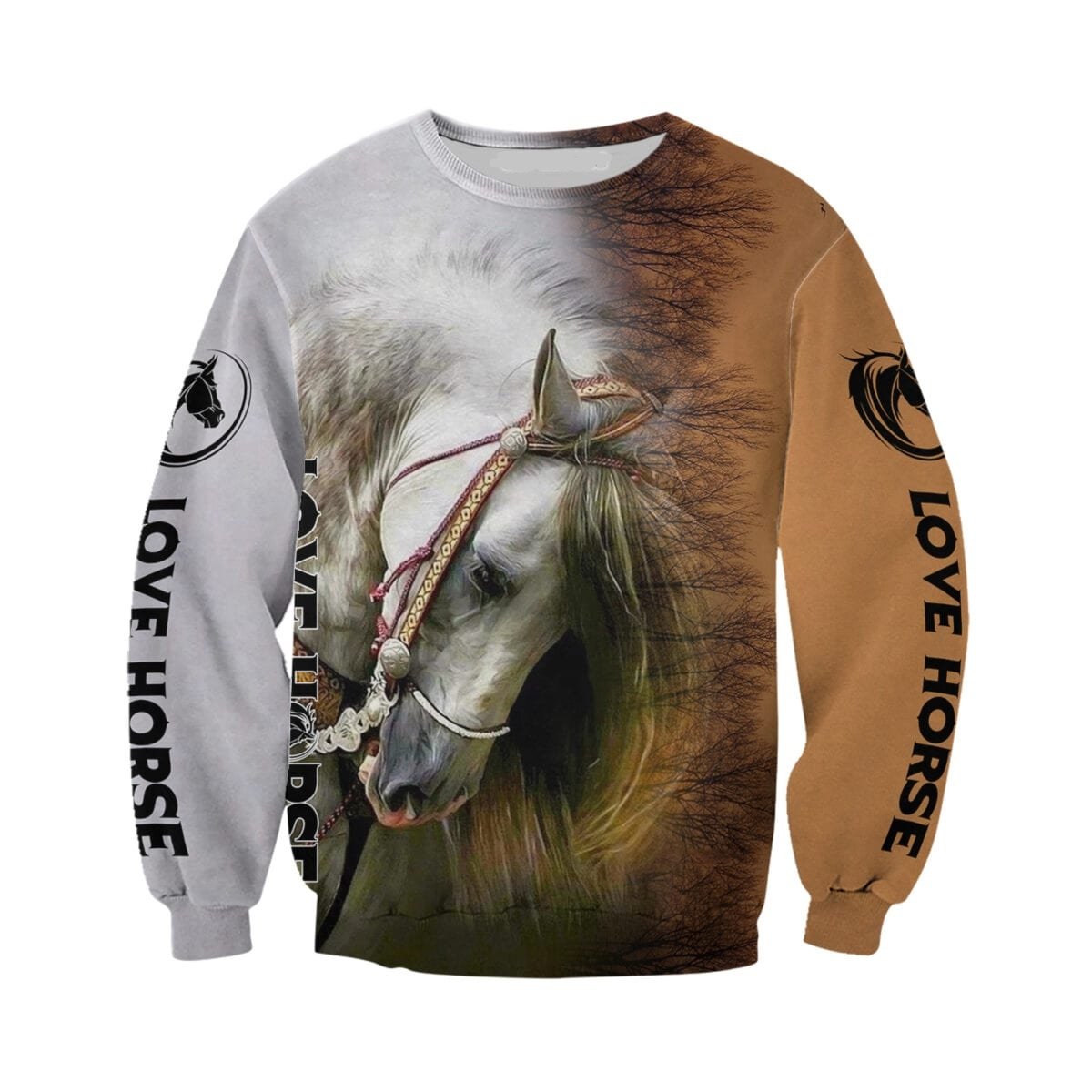 Premium Love Horse 3D All Over Printed Unisex Shirts
