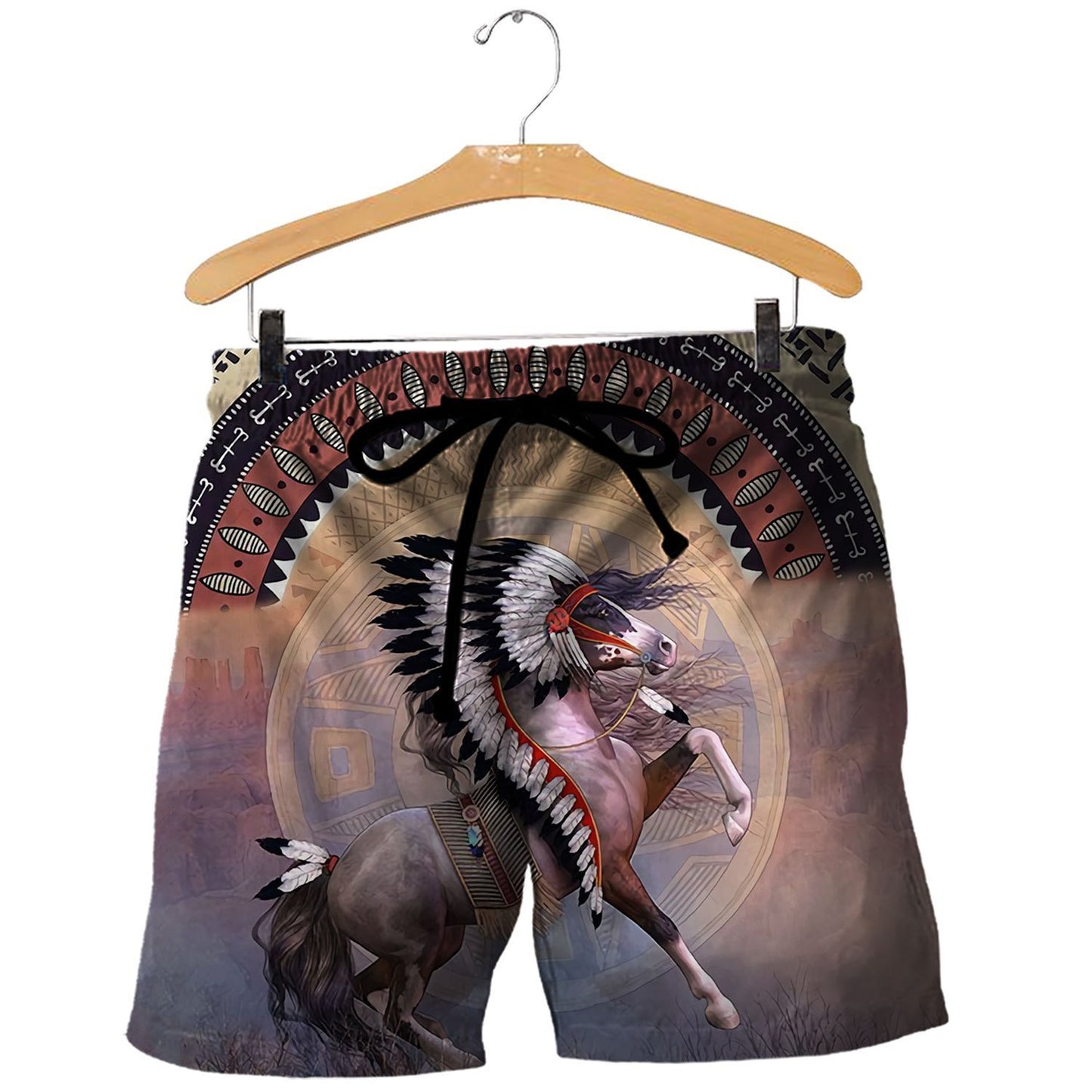Love Horse 3D All over print for Men and Women shirt HR23-Apparel-NNK-Shorts-S-Vibe Cosy™