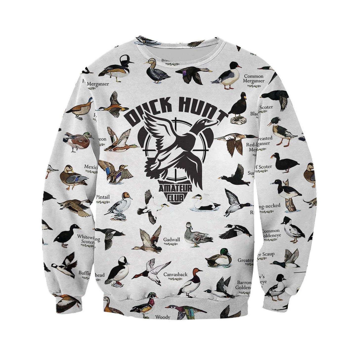 Mallard Duck Hunting 3D All Over Printed Shirts for Men and Women TT0005-Apparel-TT-Sweatshirts-S-Vibe Cosy™