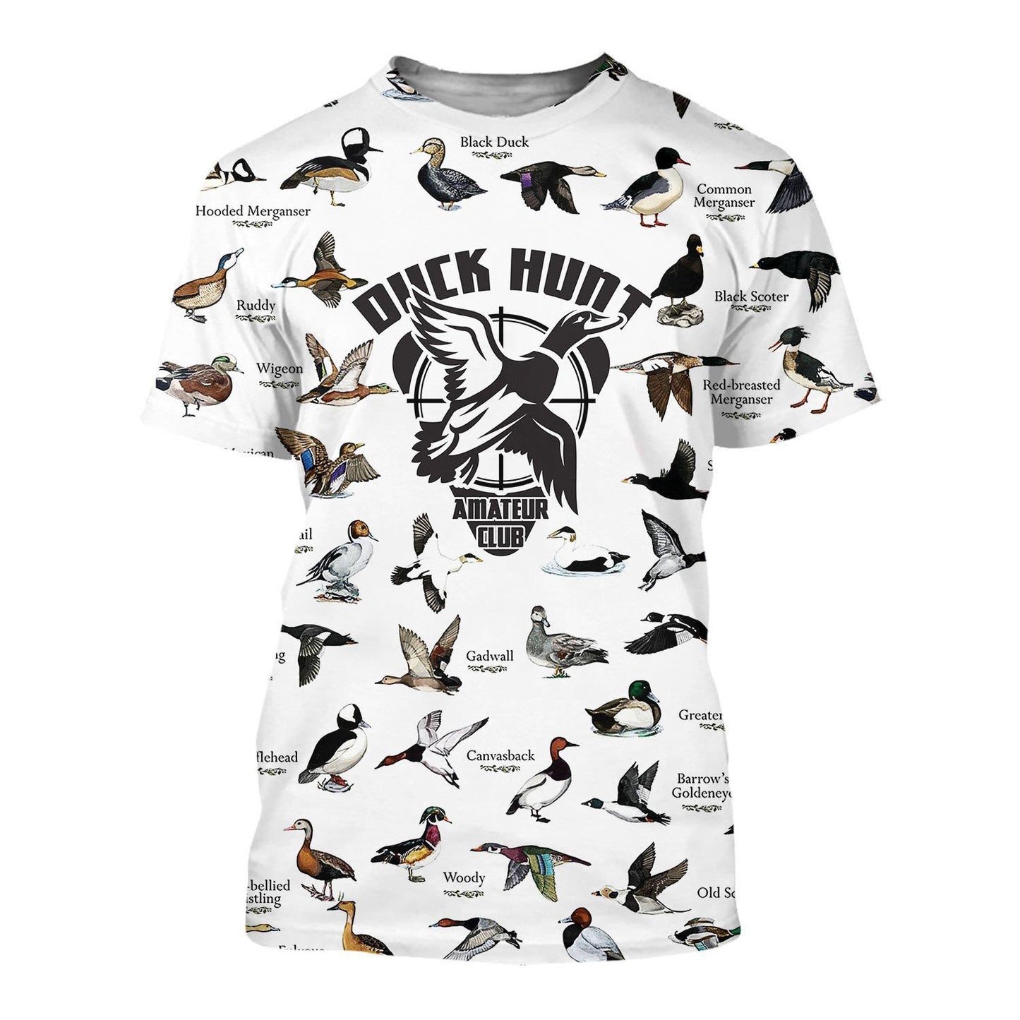 Mallard Duck Hunting 3D All Over Printed Shirts for Men and Women TT0005-Apparel-TT-T-Shirt-S-Vibe Cosy™