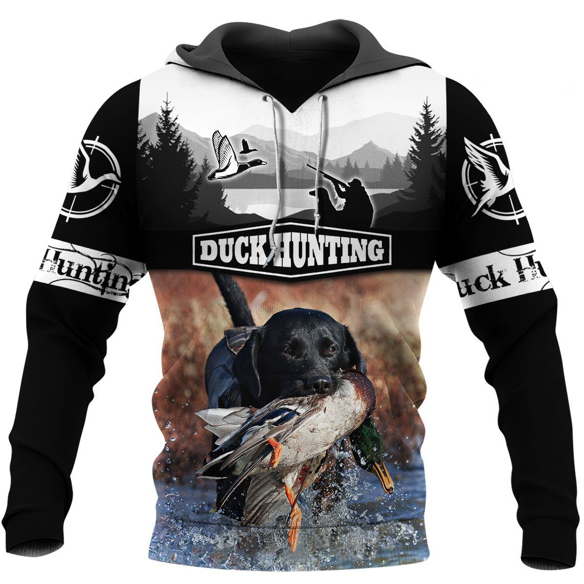 Mallard Duck Hunting 3D All Over Printed Shirts for Men and Women TT0004-Apparel-TT-Hoodie-S-Vibe Cosy™