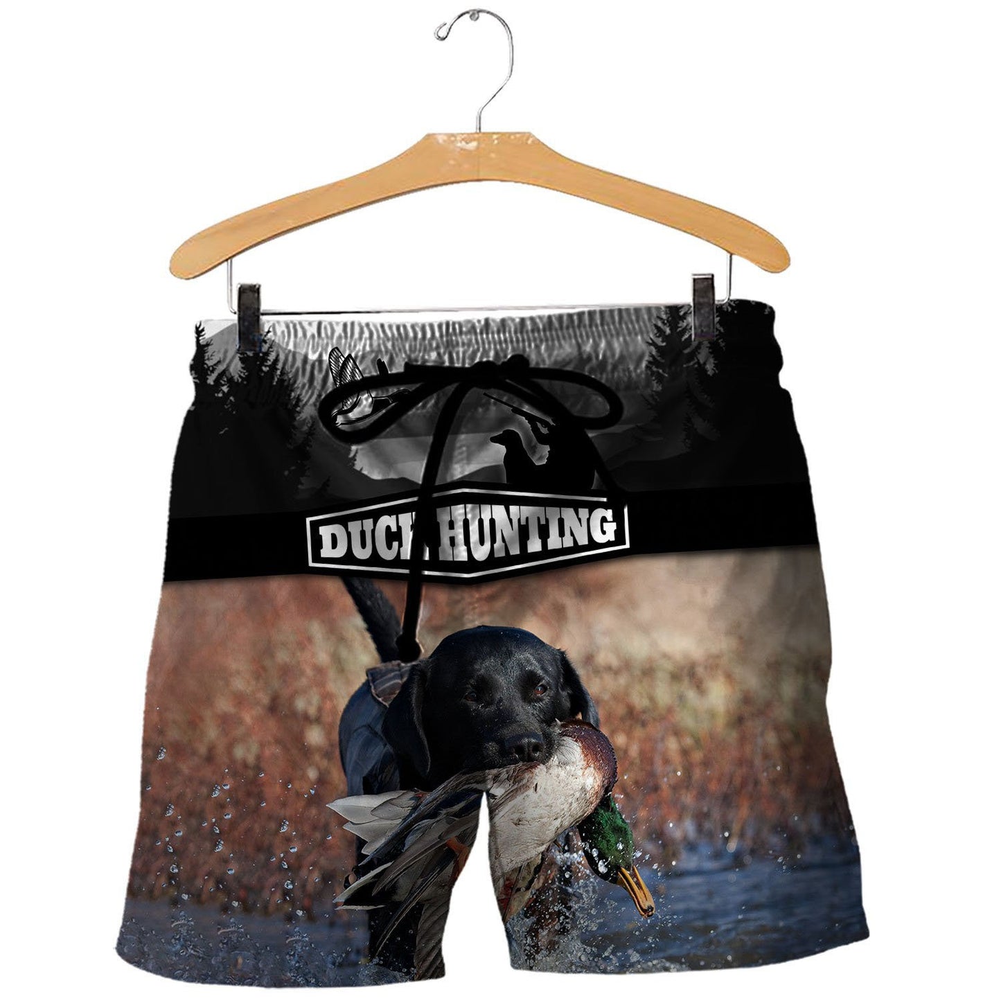 Mallard Duck Hunting 3D All Over Printed Shirts for Men and Women TT0004-Apparel-TT-Shorts-S-Vibe Cosy™
