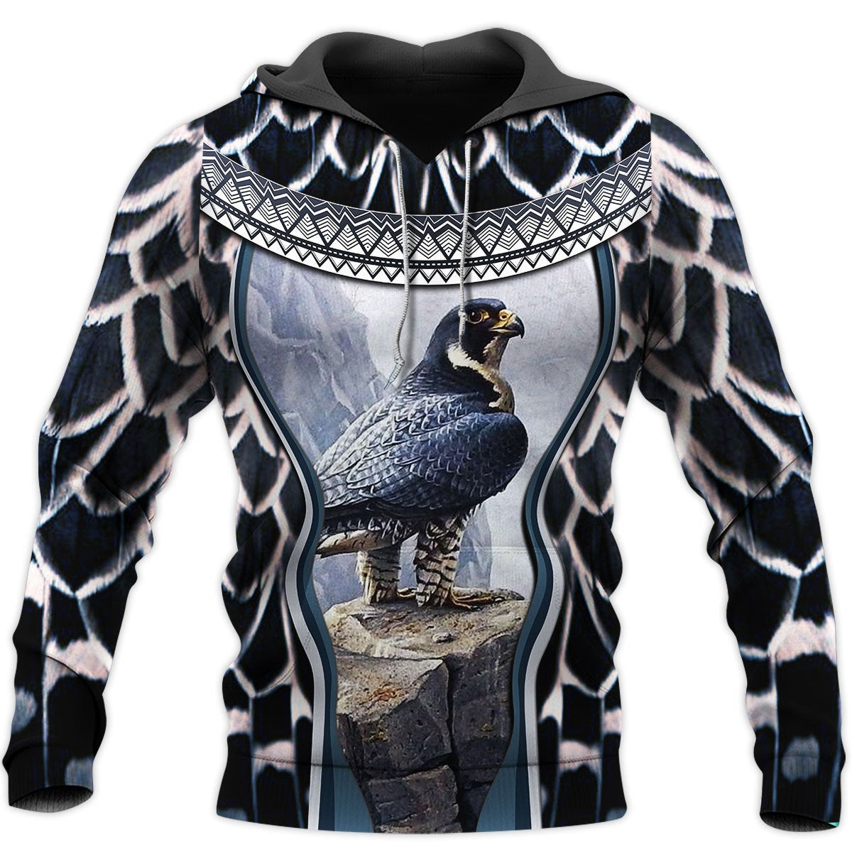 Love Falcon 3D All Over Printed Shirts for Men and Women TT260301-Apparel-TT-Hoodie-S-Vibe Cosy™