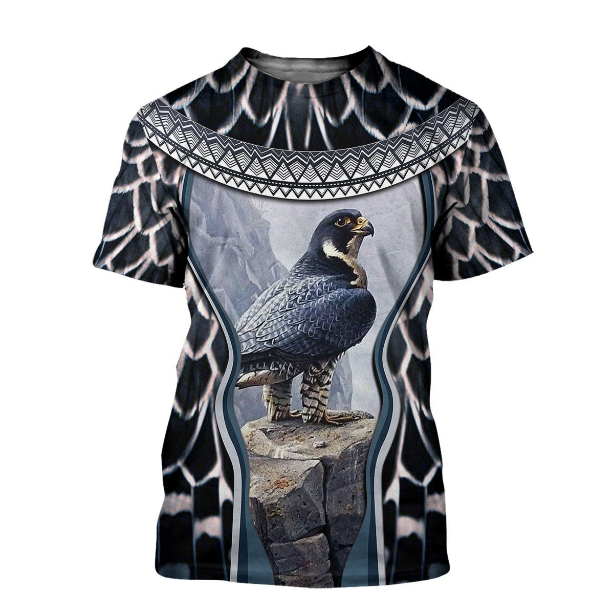 Love Falcon 3D All Over Printed Shirts for Men and Women TT260301-Apparel-TT-T-Shirt-S-Vibe Cosy™