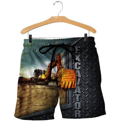 Excavator 3D All Over Printed Shirts for Men and Women TT0108-Apparel-TT-Hoodie-S-Vibe Cosy™