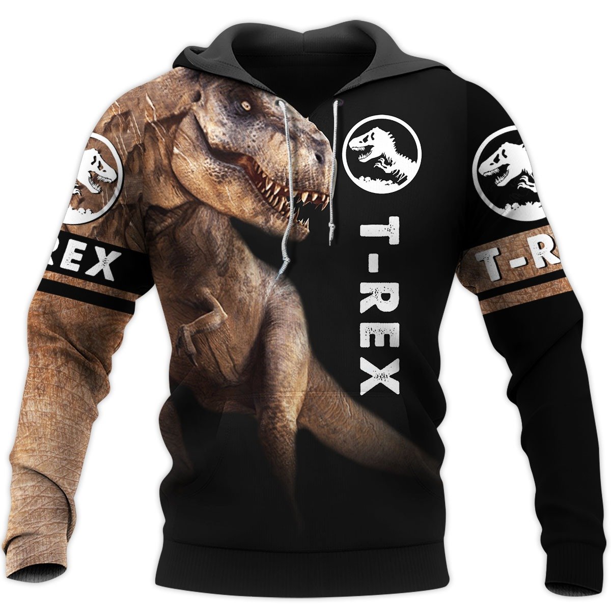 Love Dinosaur 3D All Over Printed Shirts For Men and Women-Apparel-TT-Hoodie-S-Vibe Cosy™