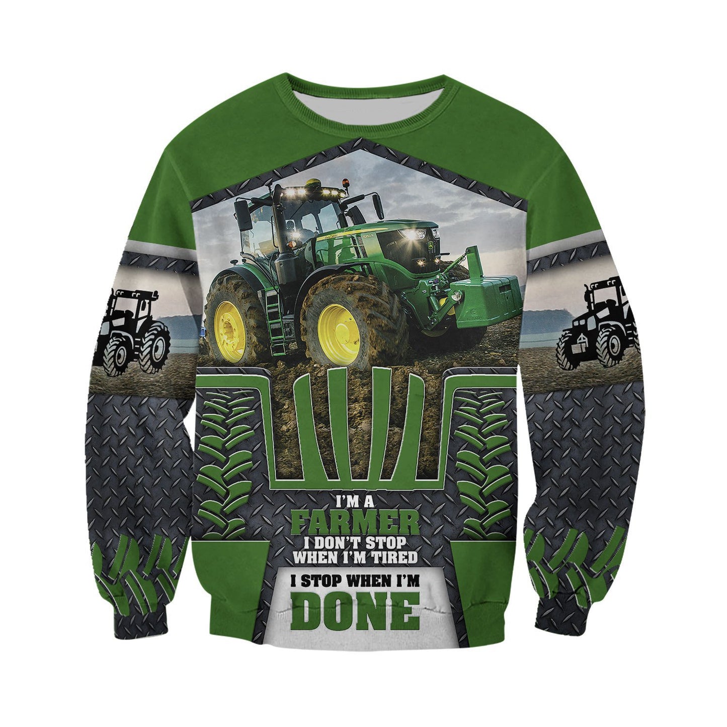 Farmer 3D All Over Printed Shirts for Men and Women TT0097-Apparel-TT-Sweatshirts-S-Vibe Cosy™