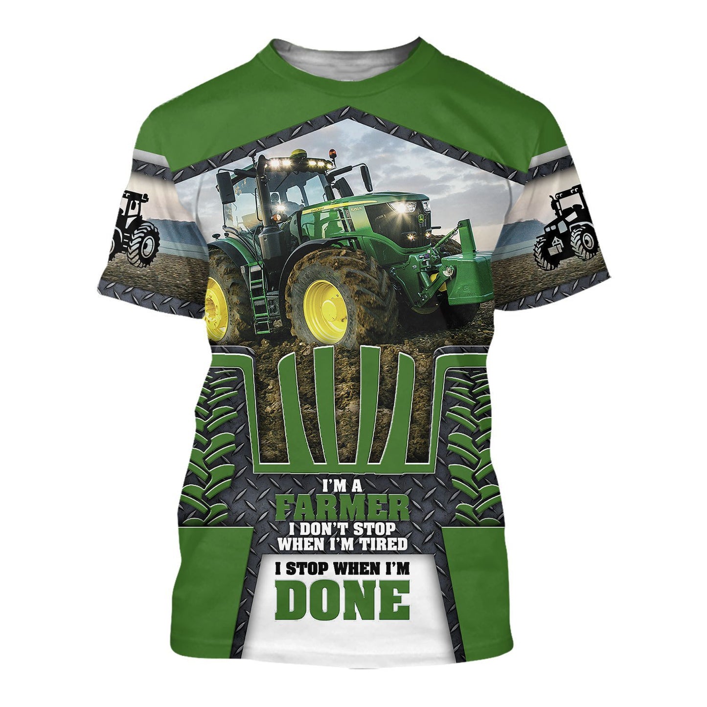Farmer 3D All Over Printed Shirts for Men and Women TT0097-Apparel-TT-T-Shirt-S-Vibe Cosy™