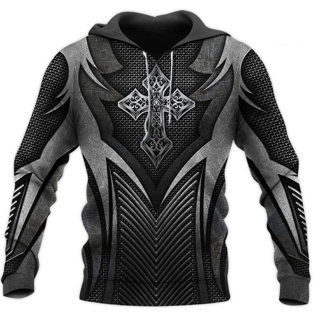 Irish Armor Warrior Chainmail 3D All Over Printed Shirts For Men and Women TT280202-Apparel-TT-Hoodie-S-Vibe Cosy™