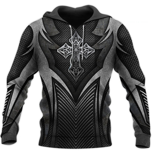 Irish Armor Warrior Chainmail 3D All Over Printed Shirts For Men and Women TT280202-Apparel-TT-Hoodie-S-Vibe Cosy™
