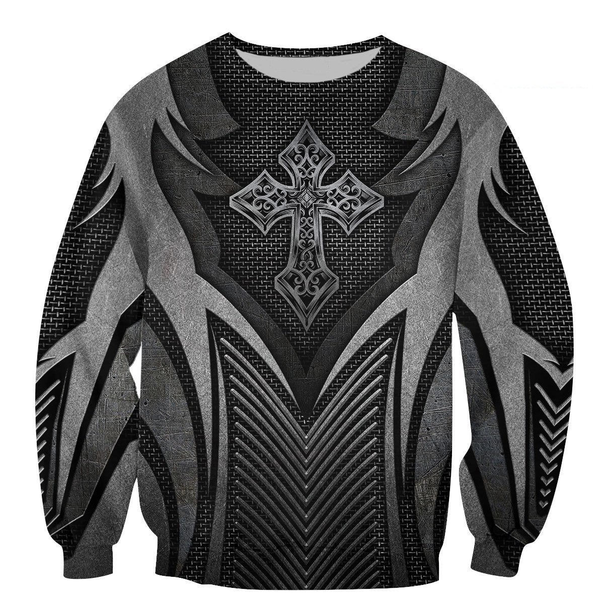 Irish Armor Warrior Chainmail 3D All Over Printed Shirts For Men and Women TT280202-Apparel-TT-Sweatshirts-S-Vibe Cosy™