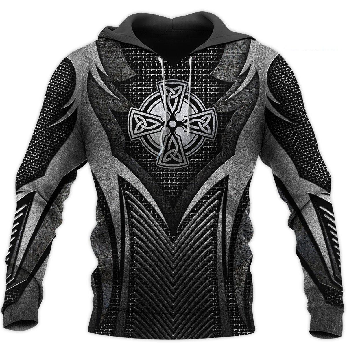 Irish Armor Warrior Chainmail 3D All Over Printed Shirts For Men and Women TT280206-Apparel-TT-Hoodie-S-Vibe Cosy™