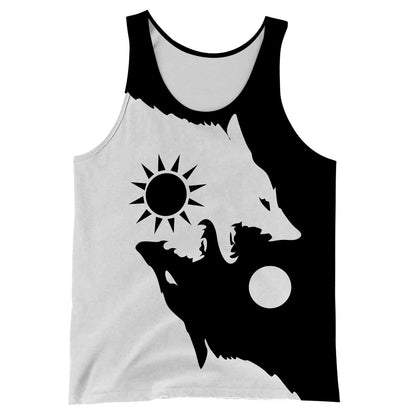 Skoll and Hati 3D All Over Printes Shirts - Amaze Style™-Apparel