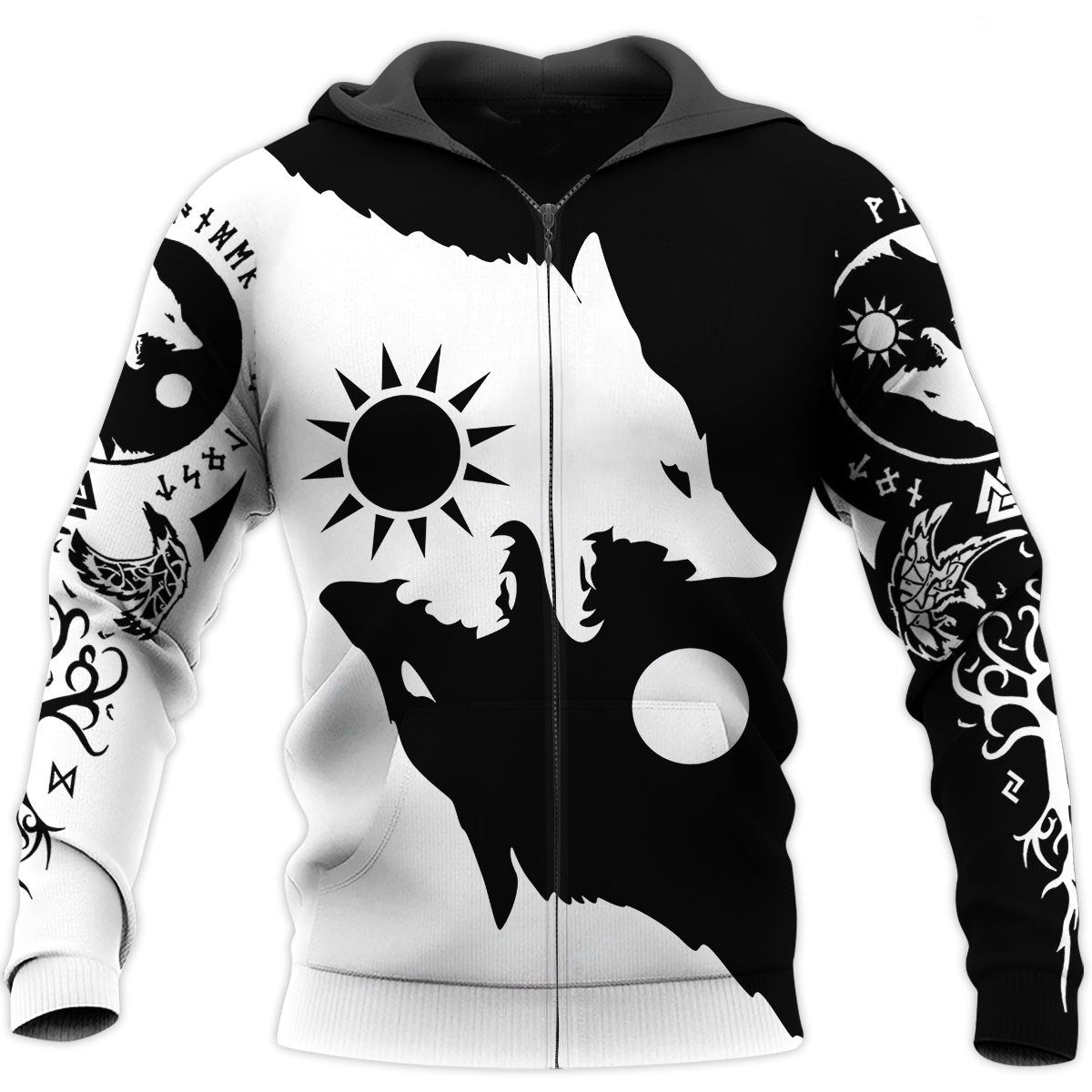 Skoll and Hati 3D All Over Printes Shirts - Amaze Style™-Apparel