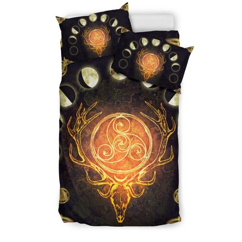 Cernunnos Bedding Set Bedding Set HAC090610-NM-Bedding Set-NM-Twin-Vibe Cosy™