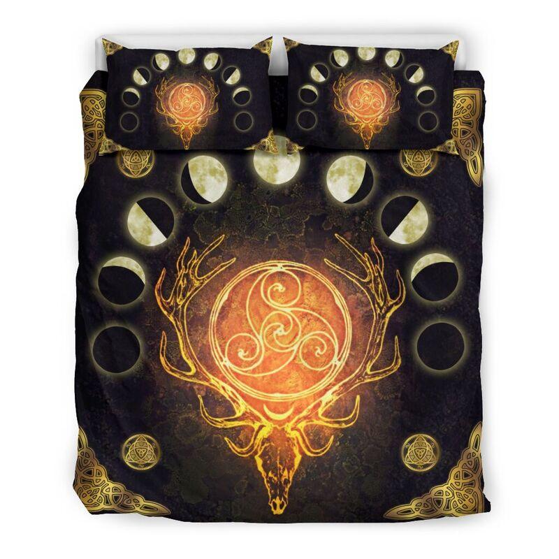 Cernunnos Bedding Set Bedding Set HAC090610-NM-Bedding Set-NM-Twin-Vibe Cosy™