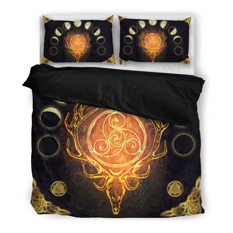 Cernunnos Bedding Set Bedding Set HAC090610-NM-Bedding Set-NM-Twin-Vibe Cosy™