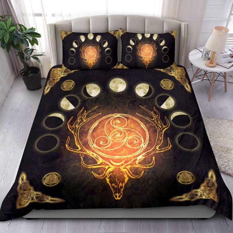 Cernunnos Bedding Set Bedding Set HAC090610-NM-Bedding Set-NM-Twin-Vibe Cosy™