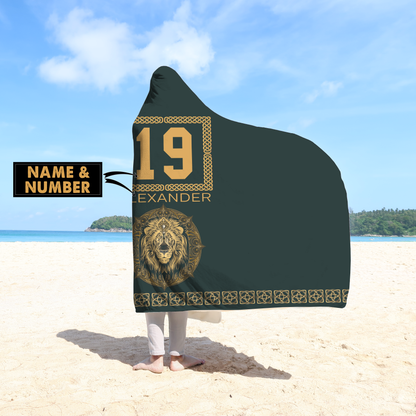 All Over Printed Irish St Patrick Day Cloak Custom Name Custom Number XT