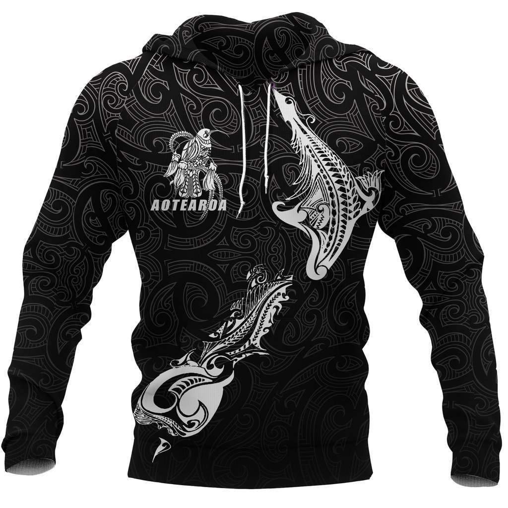 Aotearoa Tui Kowhai Map New Zealand Hoodie HC0903-Apparel-Huyencass-Hoodie-S-Vibe Cosy™
