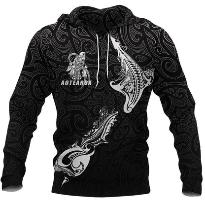 Aotearoa Tui Kowhai Map New Zealand Hoodie HC0903-Apparel-Huyencass-Hoodie-S-Vibe Cosy™